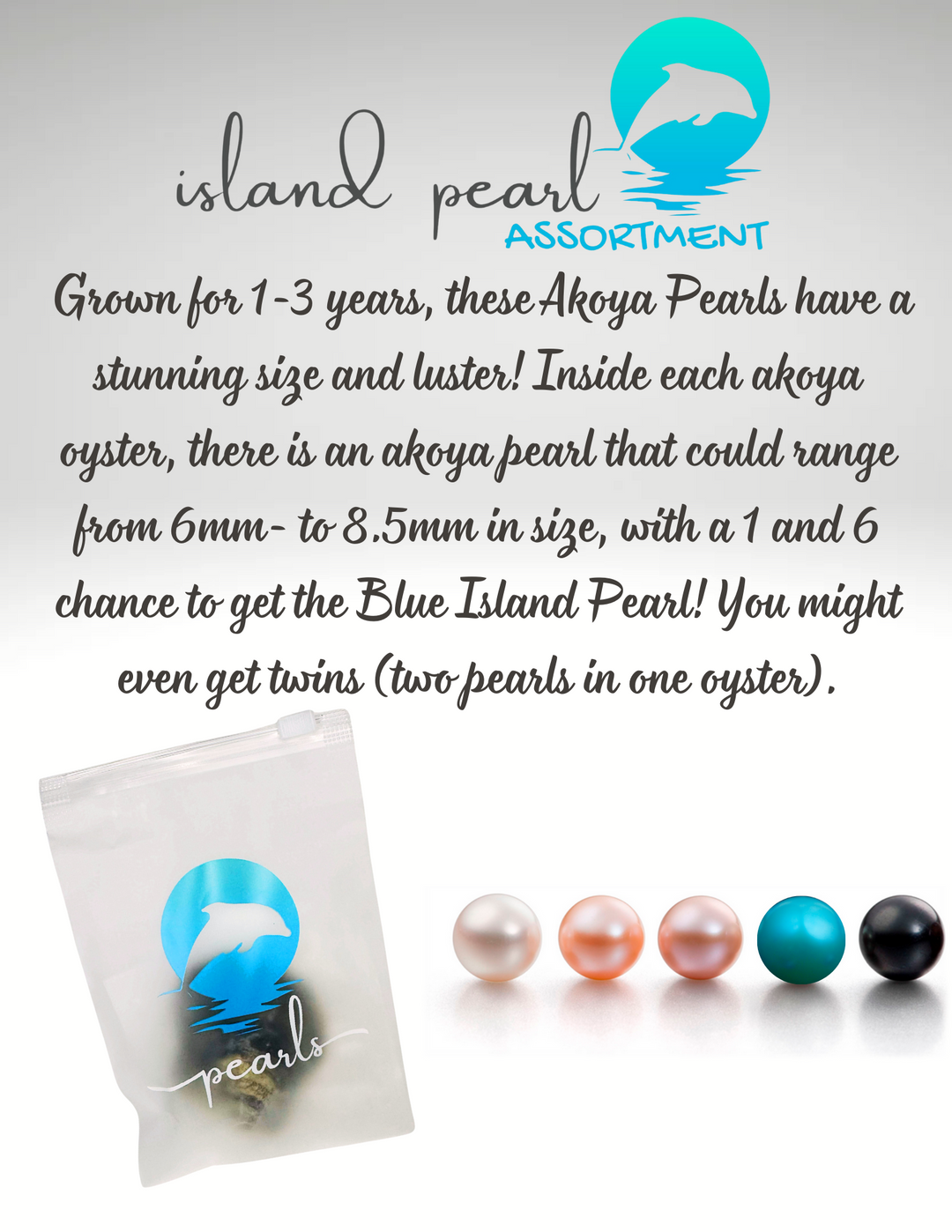Island Pearl Oyster (Blue Pearl Mixed In)