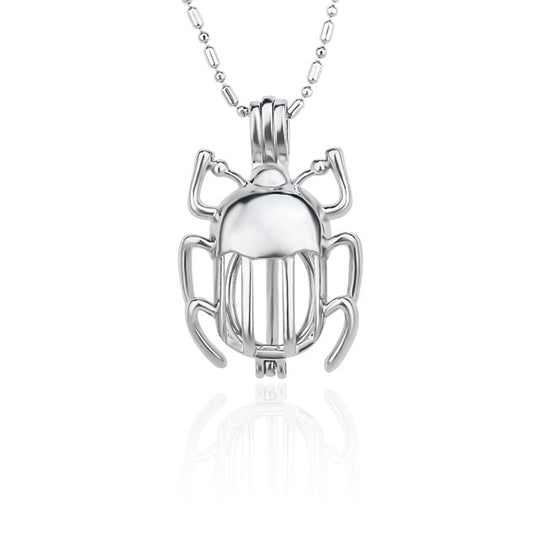 DIY Beetle Keepsake Keepsake Pearl Discover Necklace
