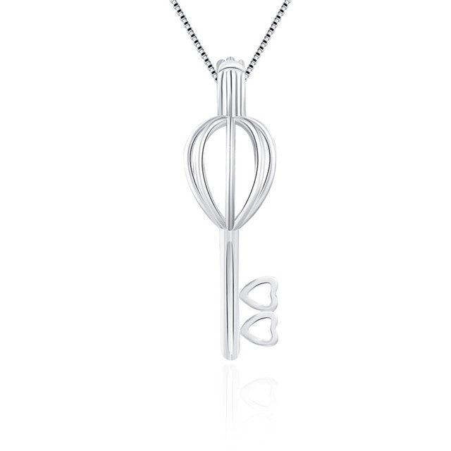 Sterling Silver Key To My Heart Pendant