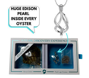 DIY Edison Pearl Keepsake Necklaces