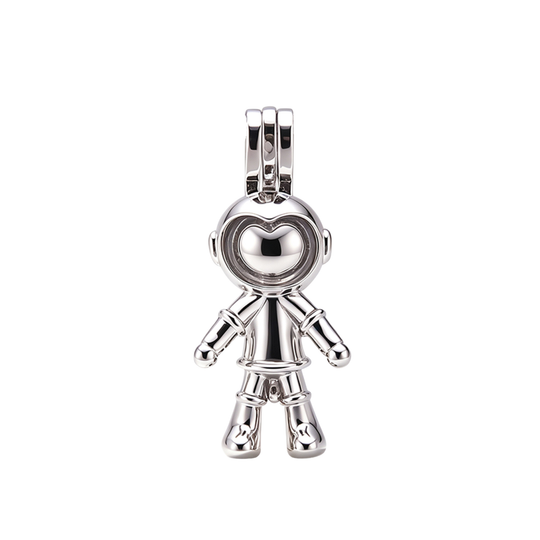 Astronaut Keepsake Cage Pendant