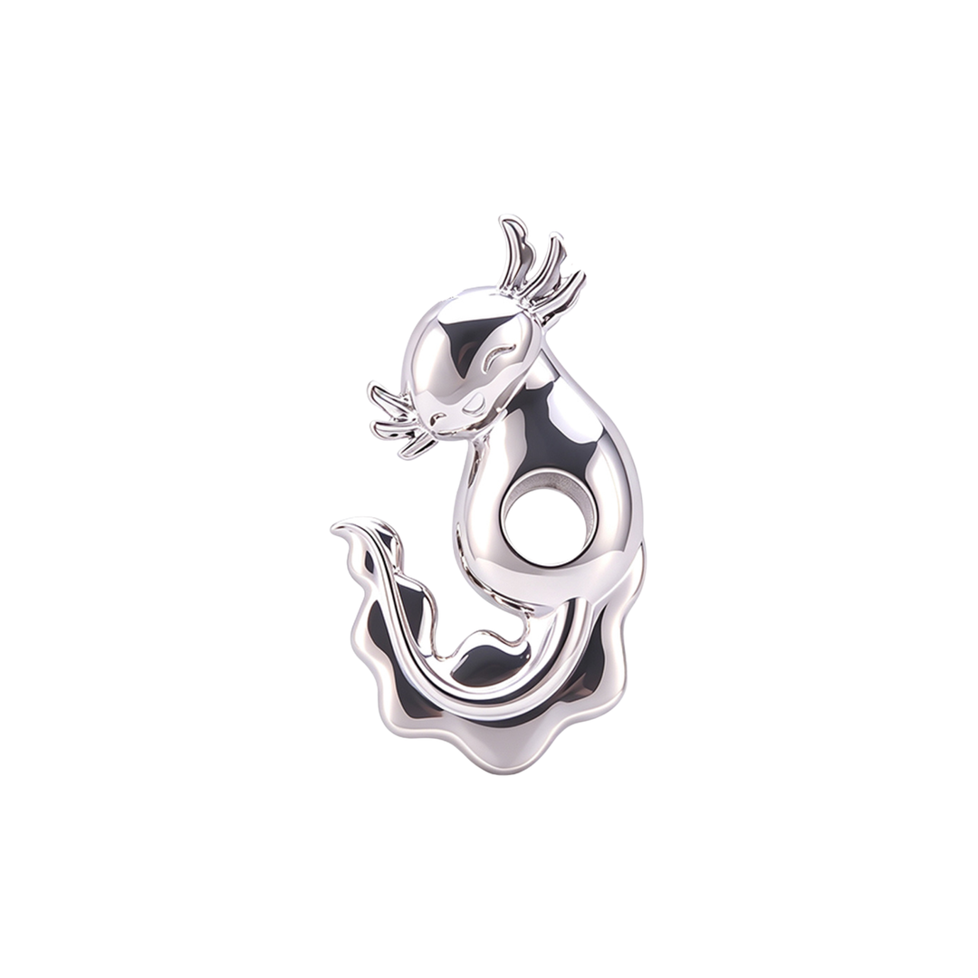 Axolotl Bracelet with Keepsake Cage Pendant