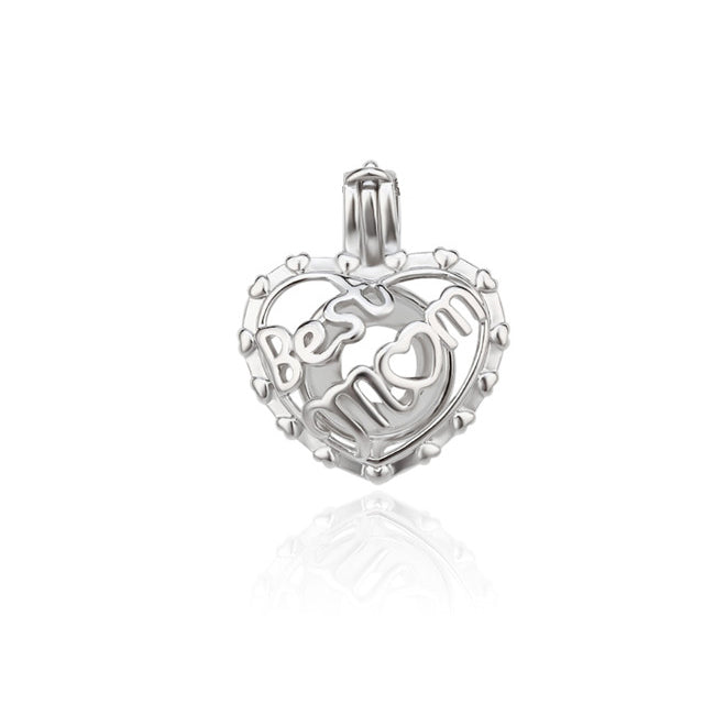 Keepsake Best Mom Heart Charm Bracelet