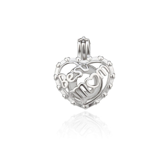 Keepsake Best Mom Heart Charm Bracelet