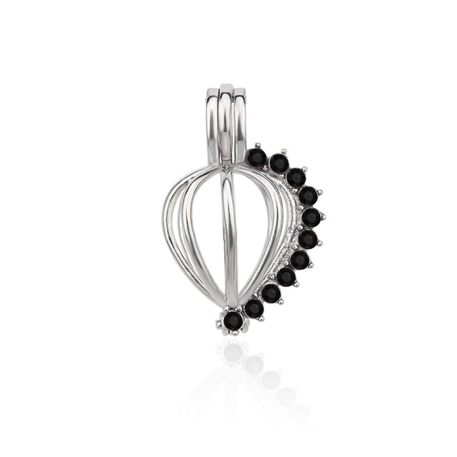 Keepsake Black Gem Charm Bracelet