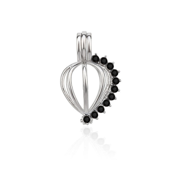 Keepsake Black Gem Charm Bracelet