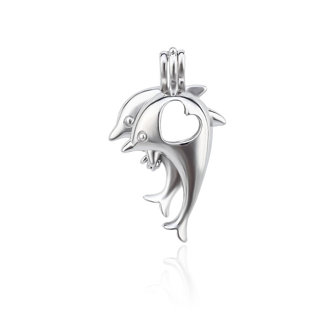 Keepsake Dolphins Heart Charm Bracelet