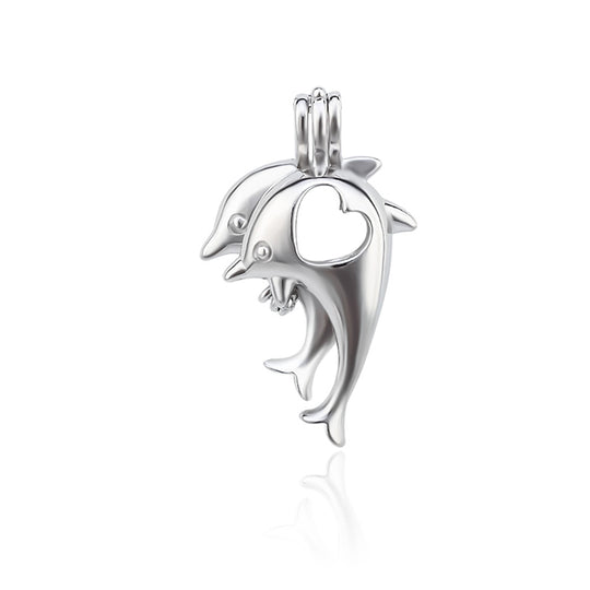 Keepsake Dolphins Heart Charm Bracelet