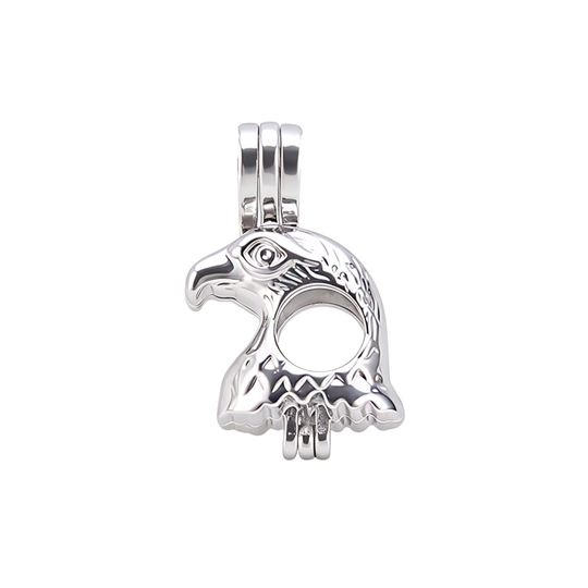 Eagle Keepsake Cage Pendant