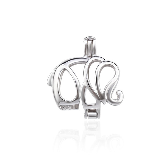 Keepsake Elephant Pearl Cage Charm (Charm Only — Bracelet or Necklace Not Included)