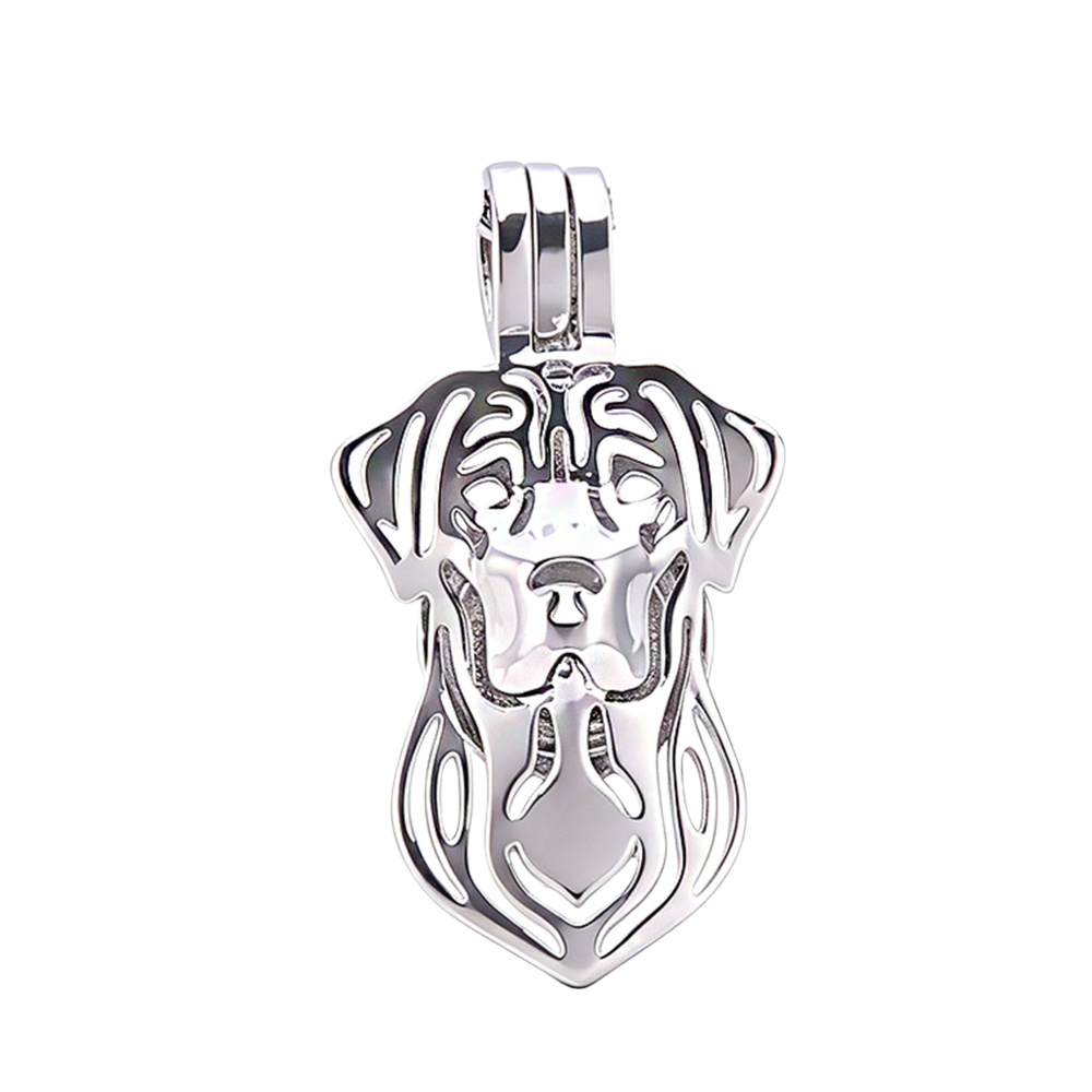 DIY Bracelet Labrador Keepsake Cage Pendant