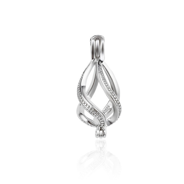 Keepsake Large Drop Pearl Cage Charm (Charm Only — Bracelet or Necklace Not Included)