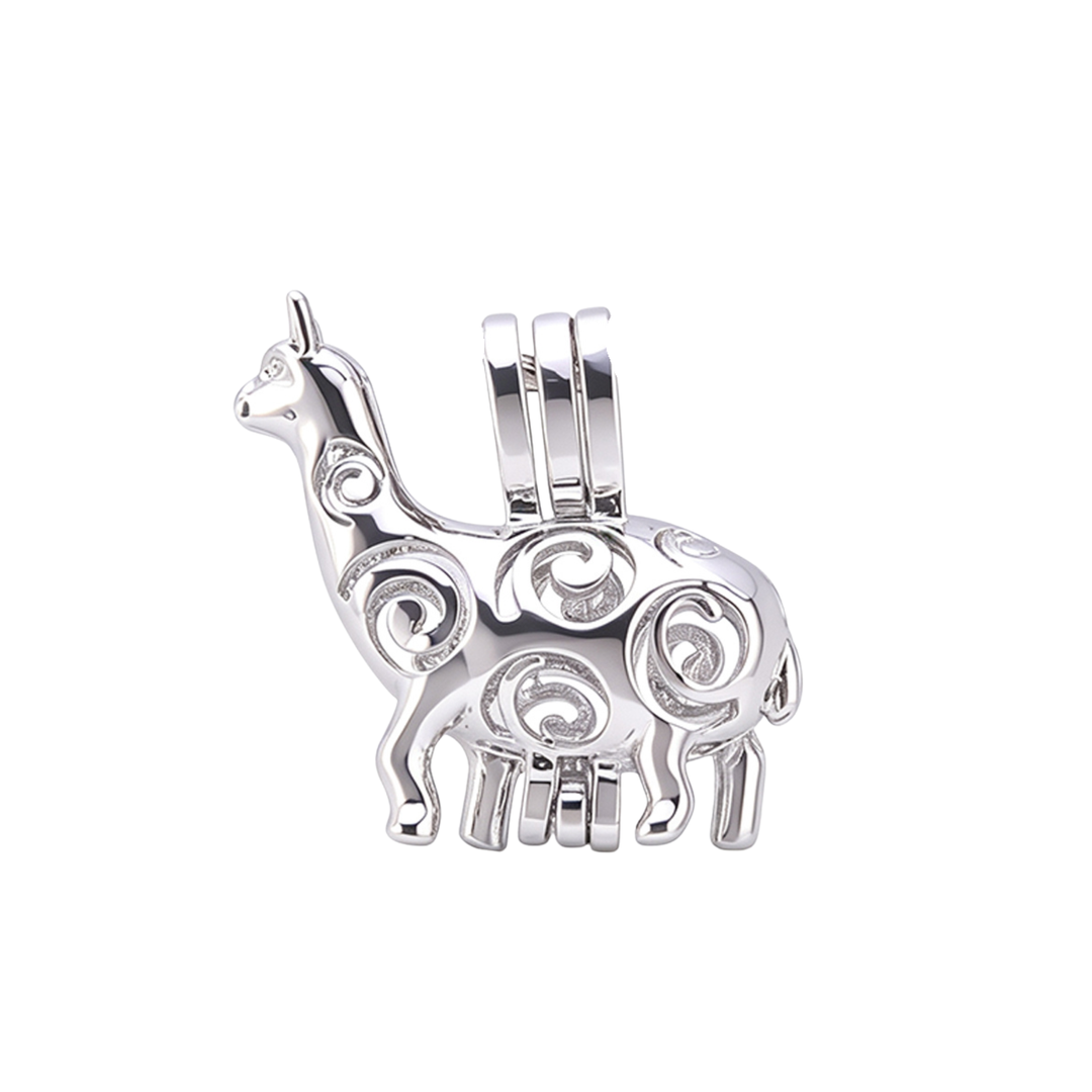 Llama Keepsake Cage Pendant (CHARM ONLY)