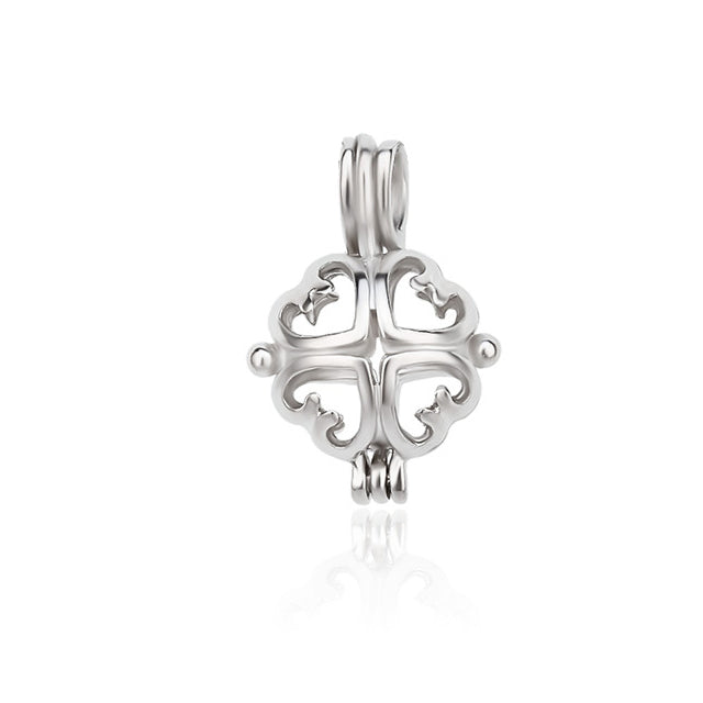 Keepsake Lucky Charm Pearl Cage Charm (Charm Only — Bracelet or Necklace Not Included)