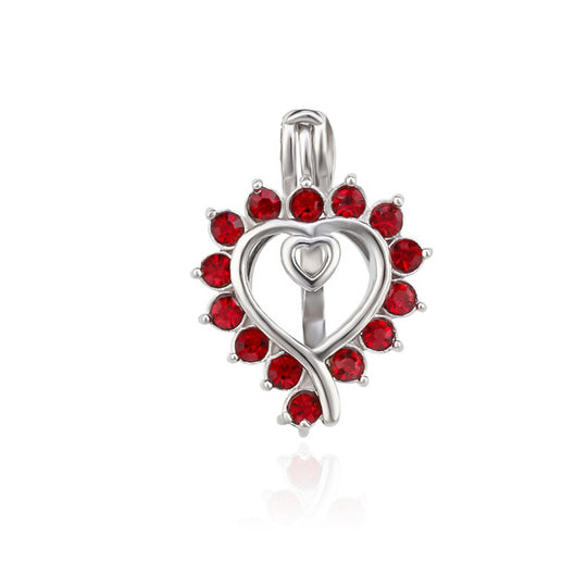 Keepsake Red Heart Charm Bracelet