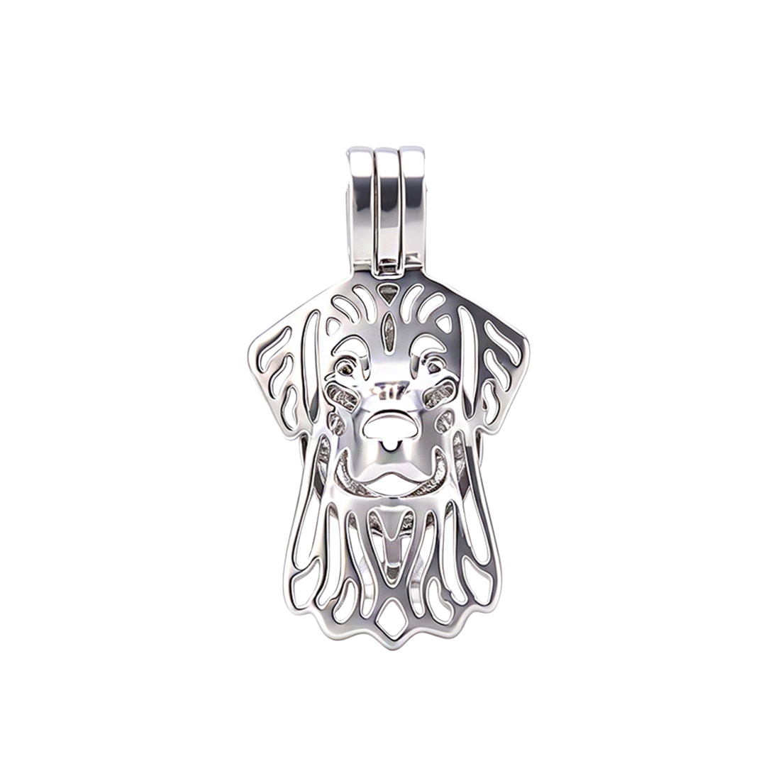 Retriever Keepsake Cage Pendant (CHARM ONLY)