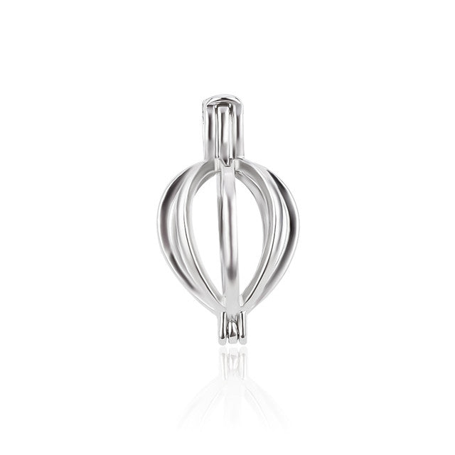 Keepsake Simple Pearl Cage Charm (Charm Only — Bracelet or Necklace Not Included)