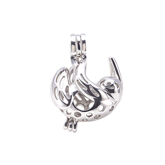 Sloth Keepsake Cage Pendant