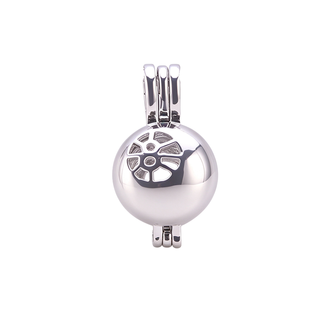 Sunburst Keepsake Cage Pendant