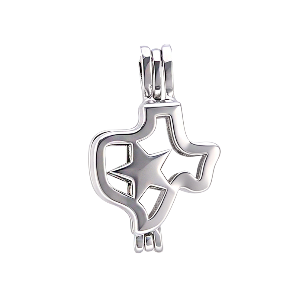 Texas Bracelet with Keepsake Cage Pendant