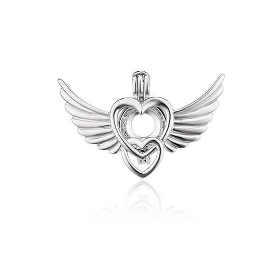Keepsake Winged Heart Charm Bracelet