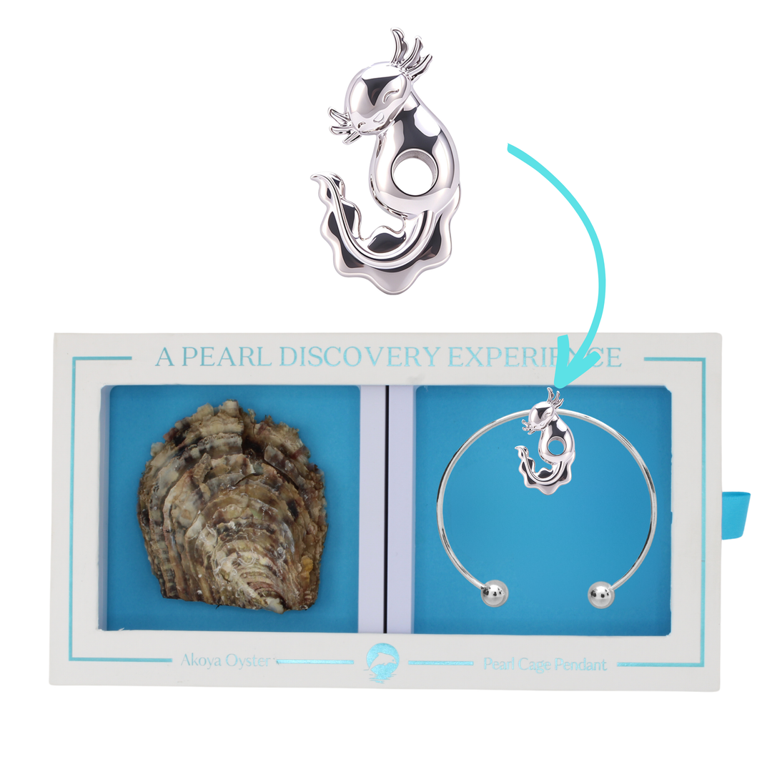 DIY Bracelet Axolotl Keepsake Cage Pendant