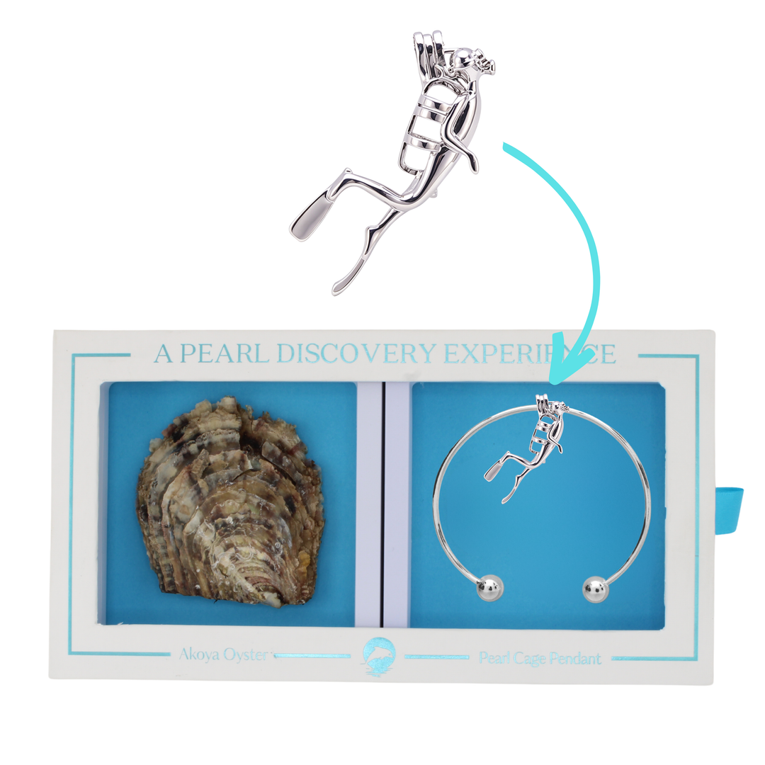 DIY Bracelet Diver Keepsake Cage Pendant