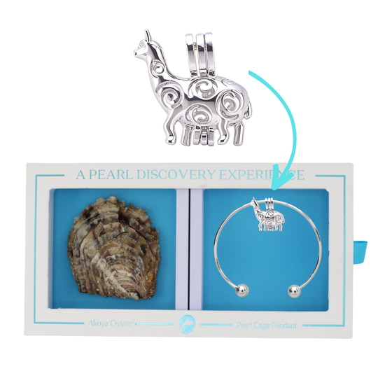 DIY Bracelet Llama Keepsake Cage Pendant