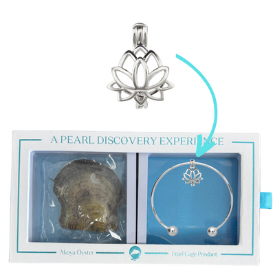 DIY Lotus Charm Bracelet