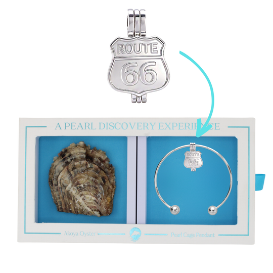 DIY Bracelet Route 66 Keepsake Cage Pendant