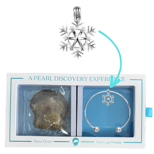 DIY Christmas Snowflake Charm Bracelet