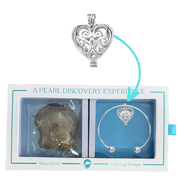 DIY Swirl Heart Charm Bracelet