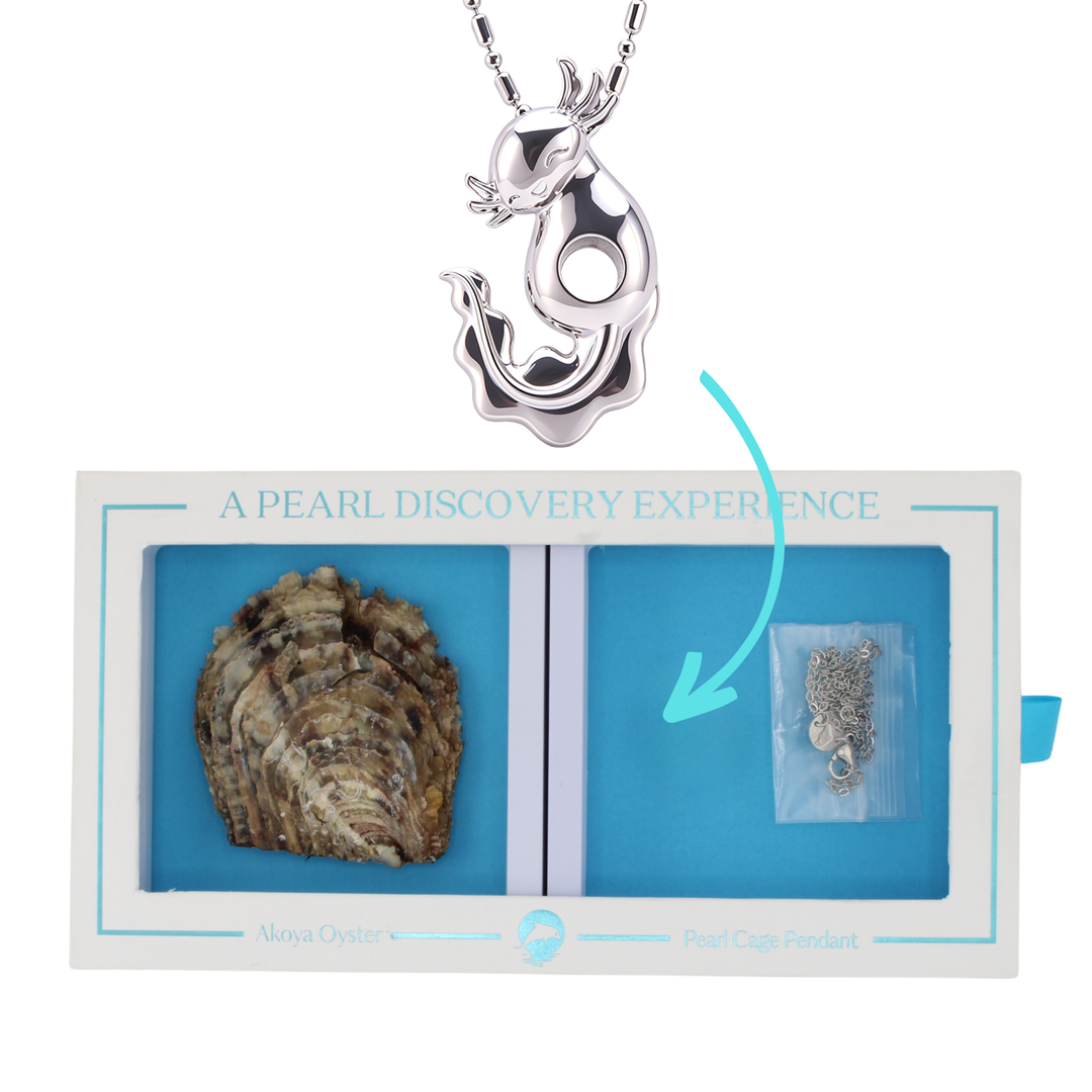 DIY Axolotl Keepsake Cage Pendant