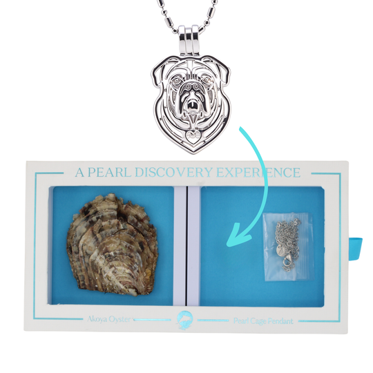 DIY Bulldog Keepsake Cage Pendant