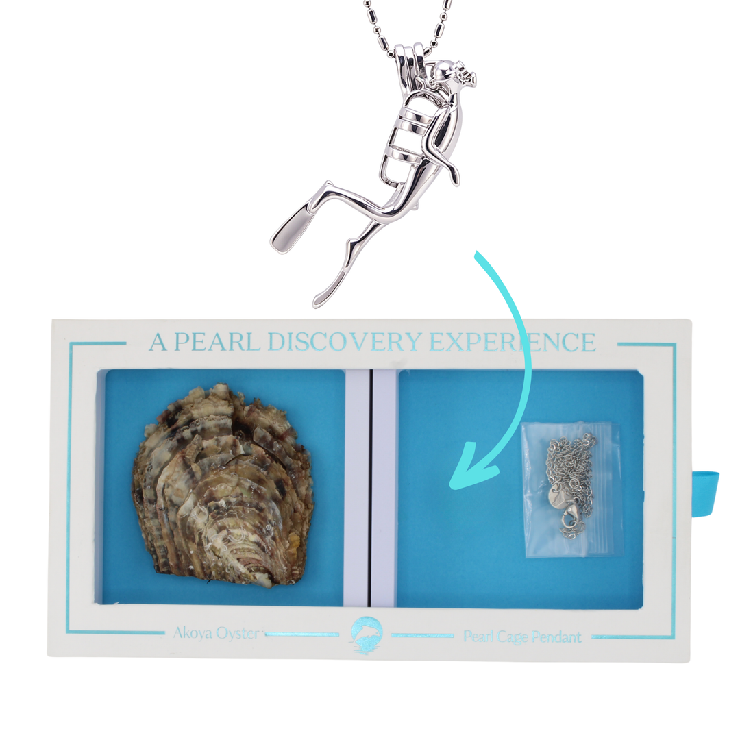 DIY Diver Keepsake Cage Pendant