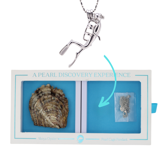 DIY Diver Keepsake Cage Pendant