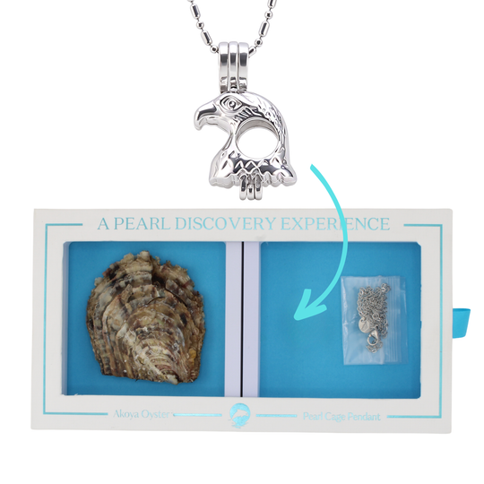 DIY Eagle Keepsake Cage Pendant