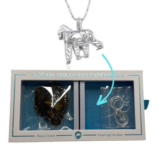 DIY Gorilla Keepsake Pearl Discover Necklace