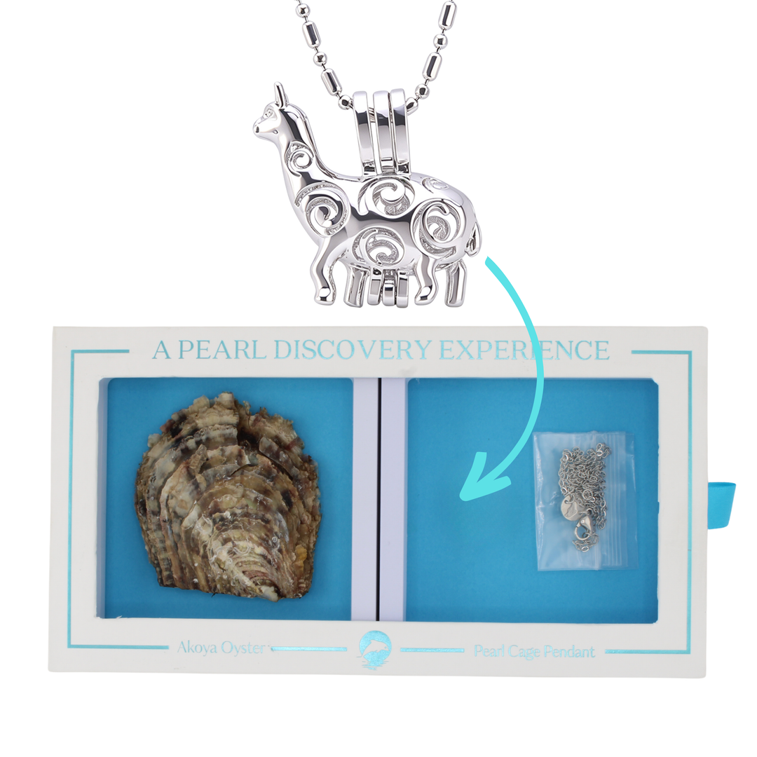 DIY Llama Keepsake Cage Pendant
