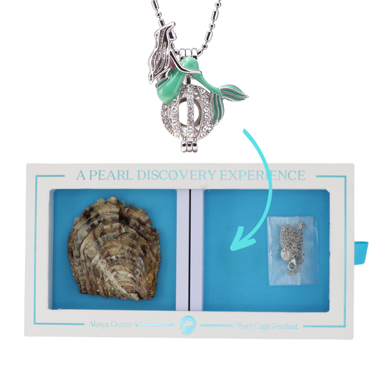 DIY Mermaid2 Keepsake Cage Pendant
