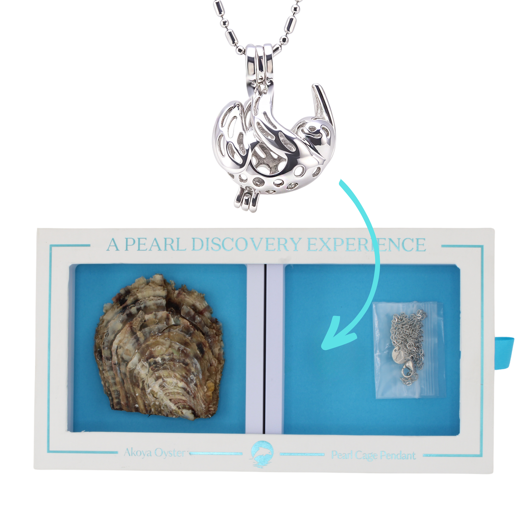 DIY Sloth Keepsake Cage Pendant