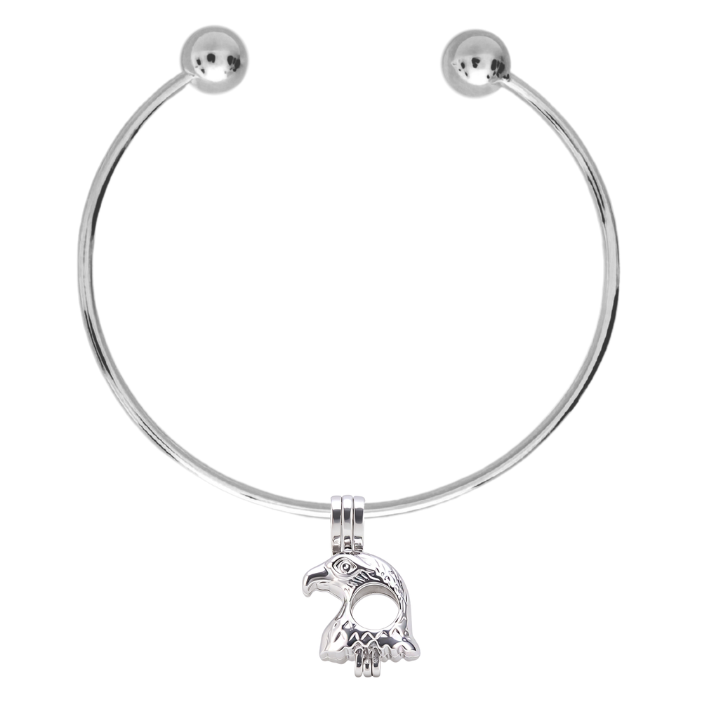 DIY Bracelet Eagle Keepsake Cage Pendant