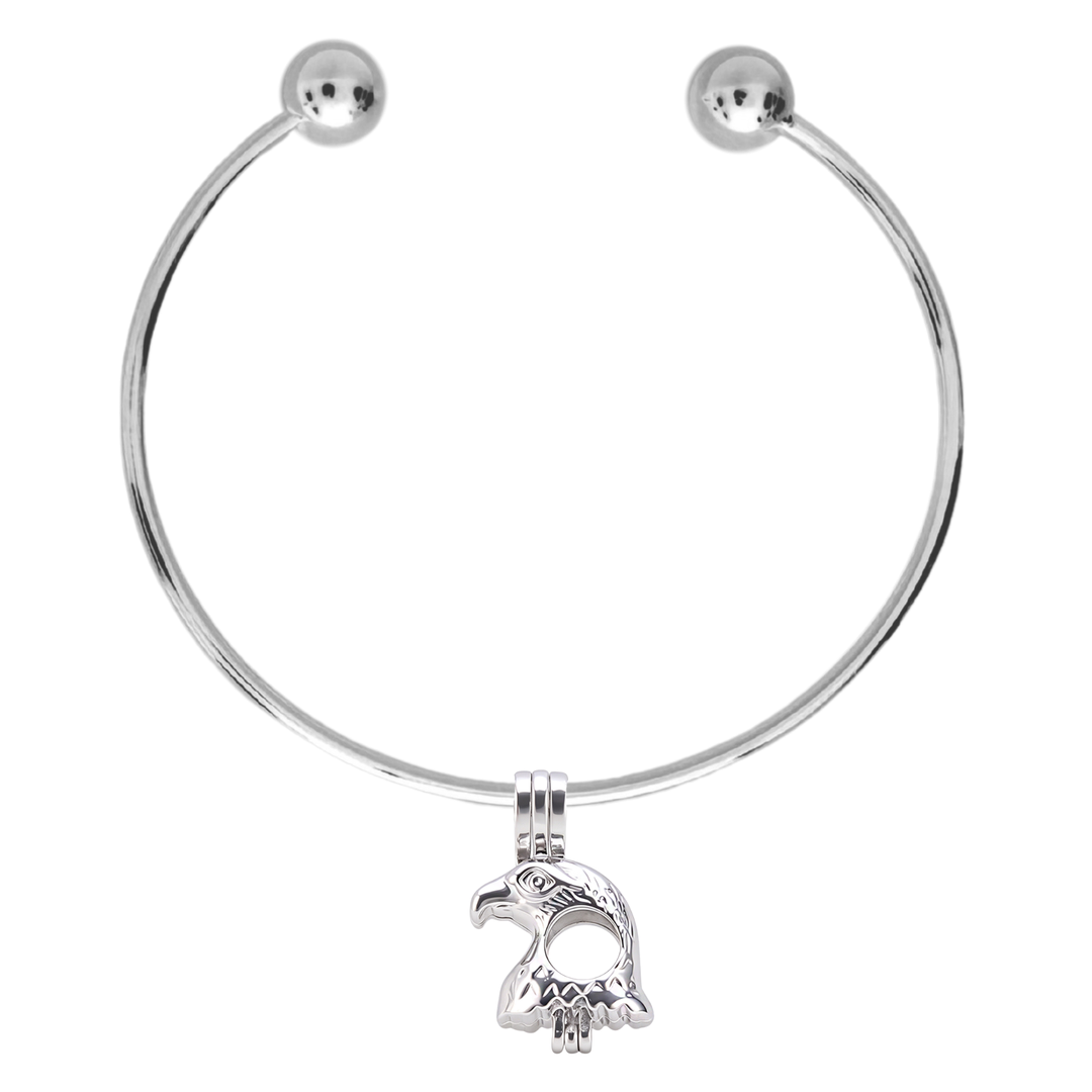 DIY Bracelet Eagle Keepsake Cage Pendant