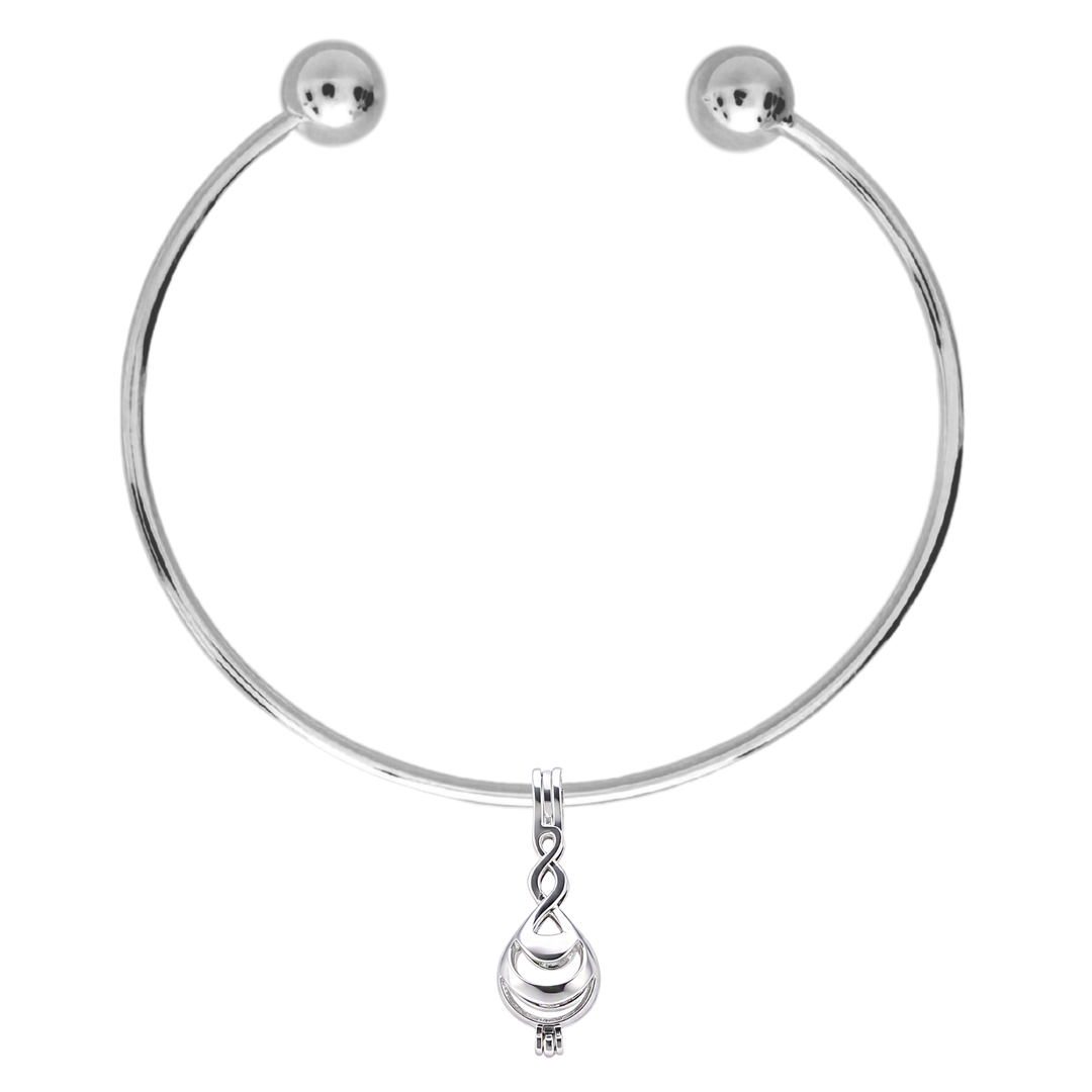 DIY Bracelet Eternity Keepsake Cage Pendant