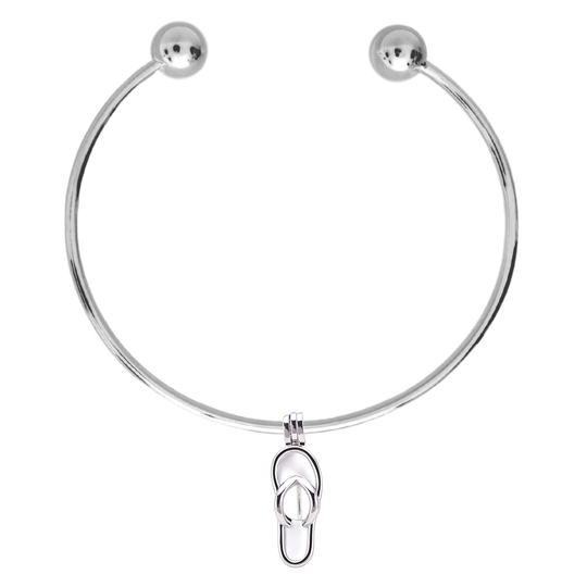 DIY Bracelet Flip Flops 2 Keepsake Cage Pendant