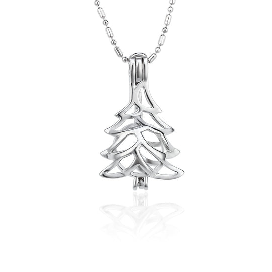DIY Christmas Tree Keepsake Pearl Discover Necklace