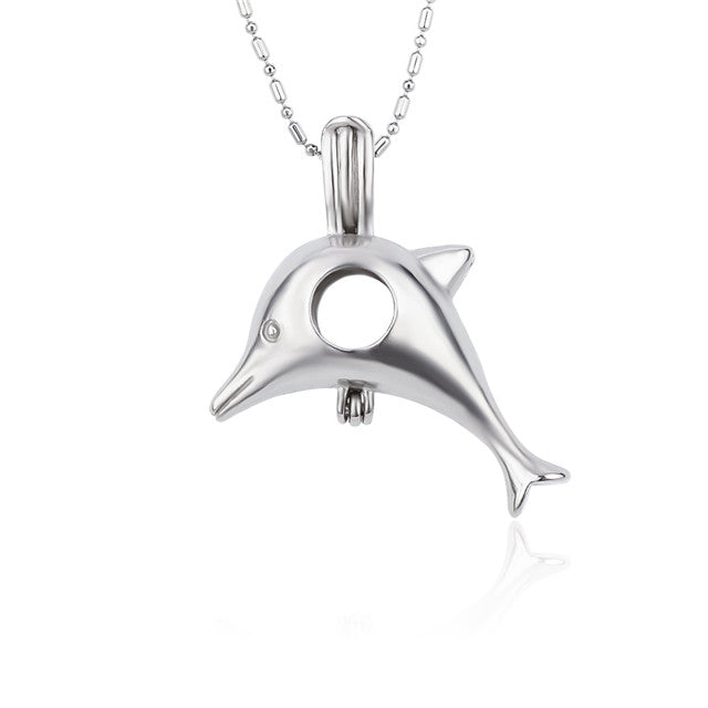 DIY DOLPHIN Pearl Discover Necklace