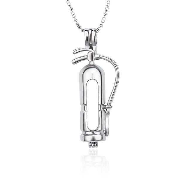 DIY Extinguisher Keepsake Pearl Discover Necklace