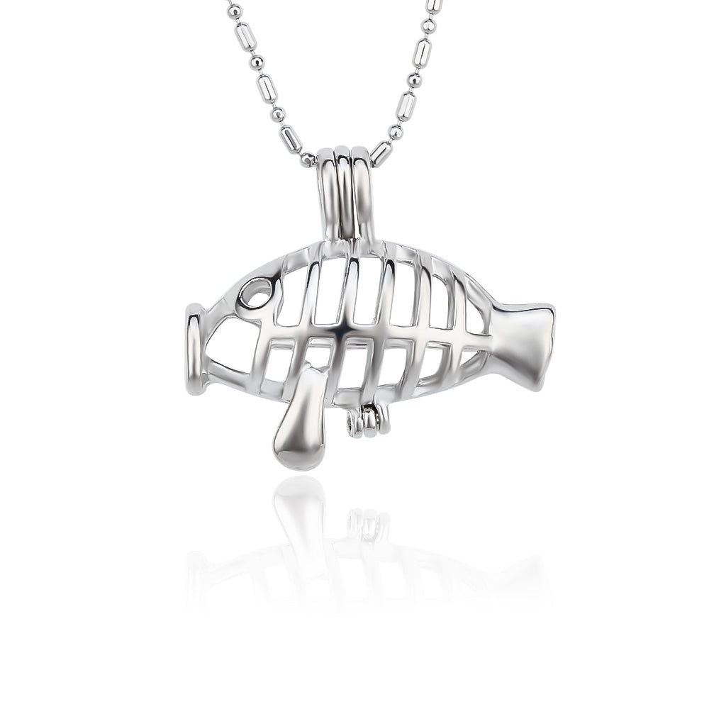 Keepsake Fish Bones Pendant