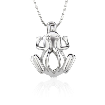 DIY Frog Keepsake Keepsake Pearl Discover Necklace